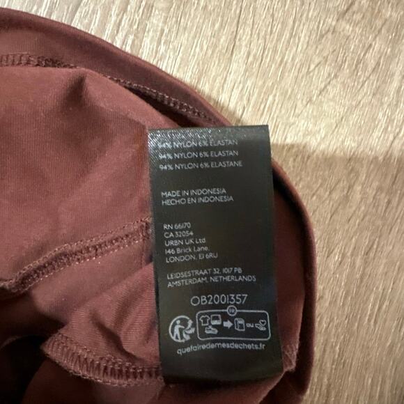 Anthropologie Cocoa Brown Halter Neck Open Back Tank Top NWT Size S - Picture 9 of 9